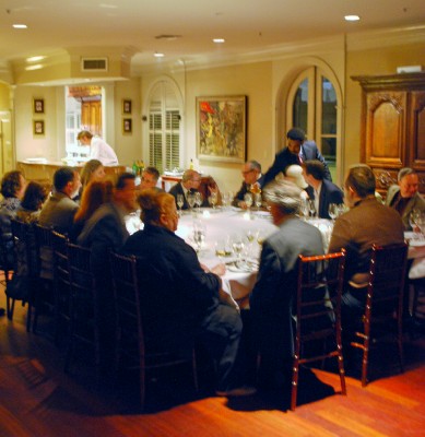 A chef's tasting for the Eat Club.