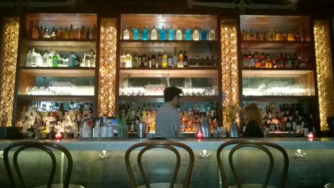 The bar at The Franklin.