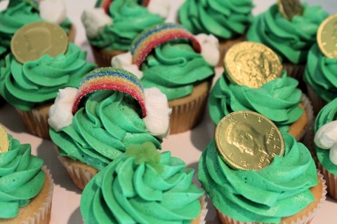 St. Patrick cupcakes by ML.