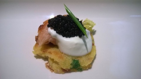 Louisiana caviar @ Trenasse.