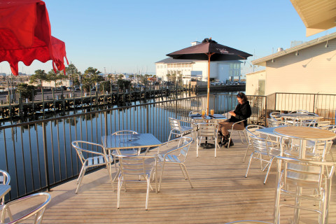 Deck at the Blue Crab