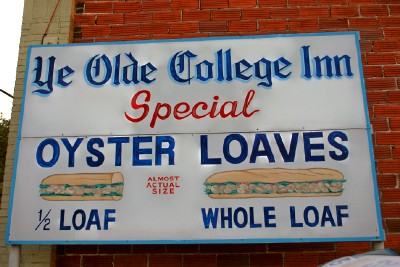 College Inn's famous sign.