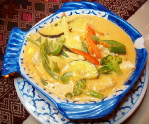 Panang curry at Thai Spice.