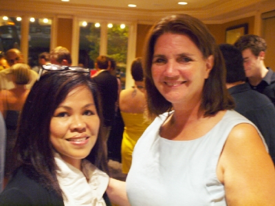 MA and Chef Cris Comerford, the White House chef.