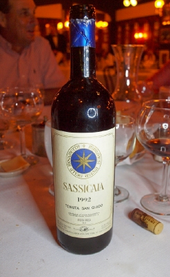 Sassicaia 1992.