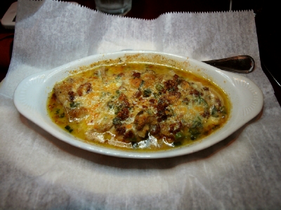 Italian oysters at Bosco's.