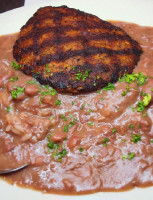 Red beans, rice, and sausage.
