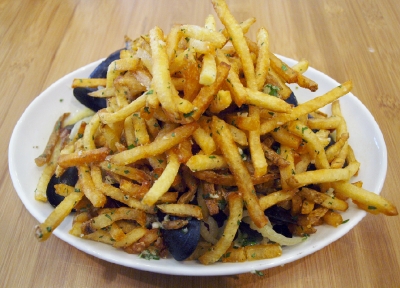 Mussels and frites.