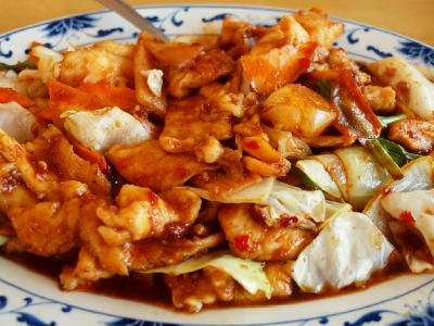 Chicken Szechuan.