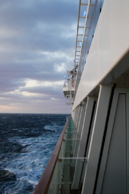 View from the deck aboard the NCL Jewel.