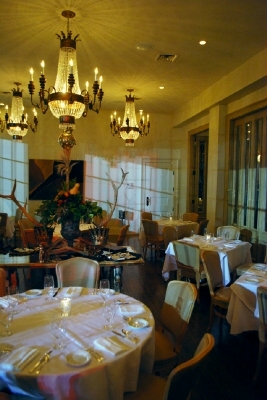 Le Foret's main dining room.