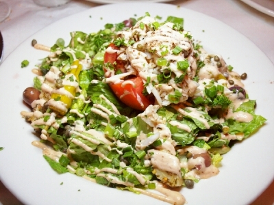 Crab salad.