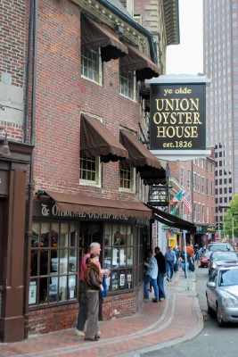 The Union Oyster House in Boston.